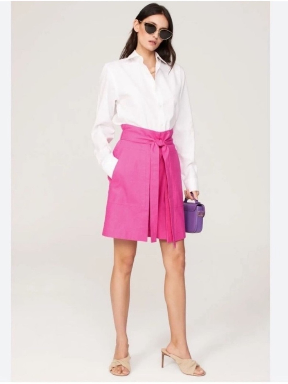 Eudon Choi Shorts 8 Linen Pink
